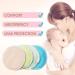 Organic Bamboo Nursing Breast Pads (8 Pack) + Laundry Bag & Travel Storage Bag | Absorbent, Leak-Protected, Washable & Reusable Nursing Pads for Breastfeeding | Large Size 5 - Buy Online on GoSupps.com
