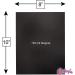 Craftopia 8 x 10 Magnetic Sheet Pack of 25 - Flexible Magnets with Adhesive Backing for Crafts | Premium Quality - Buy Online on GoSupps.com