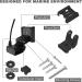 MHX XNT Transducer Bracket | Transom Mounting Hardware Kit for XHS Model Transducers | Compatible with XNT 9 20, XNT 9 QB 90, XNT 9 SI 180 T | Black - Buy Online on GoSupps.com