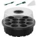 Galand Planting Plant Pot Space-saving 13 Hole Nursery Pan Convenient for Outdoor 1 Set Black - Buy Online on GoSupps.com