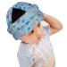 Baby Toddler Protective Cap Adjustable Size Baby Learn to Walk Or Run Soft Safety Helmet Infant Anti-Fall Anti-Collision Head Protection Hats for Children from 6 Months 6 Years Old (Blue Candy)