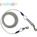 Buy Petest 25ft Reflective Traction Rope for Large Dogs - Durable Buffer Spring Up to 90lbs - Blue/Silver - International Shipping Available - Buy Online on GoSupps.com