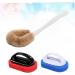 Buy SOLUSTRE 3pcs Tile Cleaning Brush Set - Effective Scouring Pads & Dishwasher Sponge for Easy Cleaning | International Shipping Available - Buy Online on GoSupps.com
