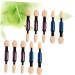 FOMIYES 10pcs Makeup Brush Eye Shadow Applicator Eye Shadow Brush Eye Shadow Stick Miss Double Head - Buy Online on GoSupps.com