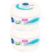NIVEA Nivea Soft 48-hour moisturizing and refreshing multi-purpose cream for body hands and face fast-absorbing with vitamin E and jojoba oil for normal and dry skin - 2 x 300ml jars