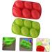 Cabilock 2pcs Colorful Egg Silicone Mold Easter Cookie Candy Making Rubber Molds Baking Candle Silica Gel Manual 3D (M12353EHTZ131) - Buy Online on GoSupps.com