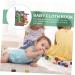 Vicasky Baby Bath Books - Tearproof Fabric Book for Early Education | Soft Educational Toddler Bathing Books - Buy Online on GoSupps.com