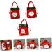 KOMBIUDA Pouch 3pcs Christmas Bag Candy Bags Christmas Packaging Bags Sack Bags Cute Storage Bags Drawstring Pouch - Buy Online on GoSupps.com