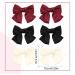 EUPSIIU 6 Pieces Bow Hair Clip Big Bowknot Hairpin French Hair Clips 3 Color Bow Hair Clip for Women Solid Color Bow Hair Clips Hair Barrettes Accessories for Women Girls (Red+Black+White) - Buy Online on GoSupps.com