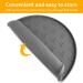 Ptlom Silicone Pet Placemat - Prevent Food/Water Overflow - Suitable for Small, Medium & Big Dogs/Cats - Many Paws Design - Grey - Buy Online on GoSupps.com