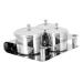 Gogogmy 1 Set mixing cup stainless steel cup holder for acrylic nails skin care tools manicure accessories nail art storage glass nail pencil cleaning cup nail art