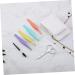 Beavorty Eyebrow Gauge & Manicure Set - Stainless Steel Tweezers with Lamella Tip - Precision Eyebrow Makeup Kit Accessories - Ideal for Travel - Buy Online on GoSupps.com