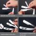Stainless Steel Folding Straight Edge Barber Razor - Sicastar Rose Gold | Single Edge Replaceable Blades for Double Edge Shaving - Buy Online on GoSupps.com