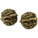 Shop Minkissy Copper Walnut Model Balls - Deep Tissue Massage Decor & Accessories | 2 Pairs of 3.5x3cm Brass Walnut Decor - Buy Online on GoSupps.com