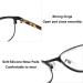 BAFAFA +3.0 Reading Glasses - Blue Light Blocking Spring Hinge Readers for Men & Women | Red Anti-UV Blend Eye Load Blocker - Buy Online on GoSupps.com