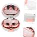 Healeved Contact Lens Container Set - Travel Case with Mirror Marble Design | Eye Contact Holder for Safe Storage - Ideal for International Shipping - Buy Online on GoSupps.com