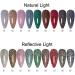 1000g Reflective Diamond Glitter Gel Nail Polish Sparkling Auroras Laser Nail Gel Disco Gel Shiny Sequins UV Gel Varnish - (Color: 9) - Buy Online on GoSupps.com