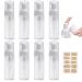 OMSSCUN 8 pieces of foam -soap donor empty 60 ml foam dispenser small foam pump bottles pumping pum foam plastic Portable Portable for shampoo shower gel liquid hand soap facial cleaner