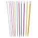 Zuoyou Crochet Hooks 11 Pack Diverse Size Assorted Color Tunisian Afghan Aluminum Knitting Needles Set (2mm to 8mm)