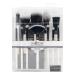 MODA Pro Full Face 13PC Makeup Brush Set - White | Travel Pouch Included | Perfect for Flawless Makeup Application - Buy Online on GoSupps.com