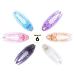 RC Roche 6-Piece French Hair Clips - High-Quality Non-Slip Hair Clamps for Women & Girls - Transparent Multifoliate Design - Buy Online on GoSupps.com