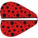 Ladybug Pattern Microfiber Hair Towel Wrap - Super Absorbent & Quick Dry for All Hair Types | Coral Velvet Softness - Buy Online on GoSupps.com