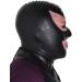 Latex Hood Rubber Mask - Black & Pink with Contrast Trim | 0.6mm International Shipping - Buy Online on GoSupps.com
