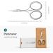MR.GREEN Professional Curved Blade Eyebrow and Facial Hair Scissors - Stainless Steel Manicure Trimmer for Hair Removal | Mr-2001 - Buy Online on GoSupps.com
