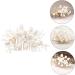 Ipetboom Wedding Hair Comb Bridal Hair Comb Accessories White The Flowers Zinc Alloy Miss Wedding Hair Piece - Buy Online on GoSupps.com