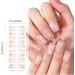 Limtula 20 Pieces Semi Cured Gel Nail s Long Lasting Semi Cured Nail Stickers with Soft Glossy Gel Finish Gel Nail Sticker Bss0223 - Buy Online on GoSupps.com