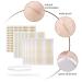 Invisible Double Eyelid Tape Stickers 600 Pcs with Fork Rod & Tweezer - Instant Eyelid Lift for Monolids - Buy Online on GoSupps.com