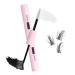 Bond and Seal Lash Glue 2 in 1 Lash Bond and Seal for DIY Cluster Eyelash Lashes Eyelash Extensions Lasting Strong Waterproof Mascara Eyelash Extension Glue for Sensitive Eyes