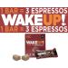 Caffeinated Cinnamon Crunch Protein Bars | Gluten Free Vegetarian 350mg Caffeine | Boost Focus & Clarity | 6 Pack | Shop Now - Buy Online on GoSupps.com