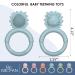 ME.FAN Baby Teething Toys 6 Pack - Silicone Baby Teether Toy for Infants - Soothes Teething Pain - Lion Design - Multicolor - 3+ Years - Buy Online on GoSupps.com