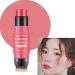 Cream Blush Stick with Brush Cheek Blush & Lip Tint & Eyeshadow Makeup Stick with Brush Long Lasting Waterproof Cream Blush Makeup for All Skin Tones 2# - Buy Online on GoSupps.com