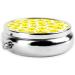 Yellow Chicken Round Pill Box | Moisture-Proof Portable Emergency Medication Case | Lightweight & Compact for Fish Oil - One Size - Buy Online on GoSupps.com