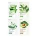 [PACK OF 10] EUNYUL Natural Sheet Mask Variety Pack - Korean Skincare with Aleo, Collagen, Pearl, Hyaluron, Avocado, Pomegranate, Vitamin, Blueberry, Green Tea, and Cucumber - Buy Online on GoSupps.com