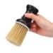 Barber Neck Brush Neck Duster Brush for Hair Cutting Soft Neck Cleaning Brush Hairdressing Neck Face Duster Brush (Black)