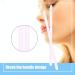 Elisel 100 Pcs Disposable Crystal Lip Brushes - Pink Makeup Beauty Tool Kits - Buy Online on GoSupps.com