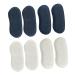 FRCOLOR 8 Pairs After Grinding Shoe Inserts Men Heel Pads for Sneakers Cushion Pads Back Heel Insoles Protective Heel Liner Sneaker Protector Heel Cushions Shoe Pads Soft Sponge Post Post