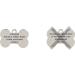 BWM Customised Fashion Pet ID Tags Dog Tags | Dog Tag for Pets Laser Engraved & Personalised | ID Tags for Dogs & Cats | Durable Strong & Deeply Engraved - Sparkly Pink Bone Small Small Pink - Buy Online on GoSupps.com