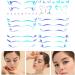 Ciieeo Autocollants Eyeliner pour Maquillage des Yeux 6 Pi ces en Formes D toile Autocollants Adh sifs Temporaires pour Paupi res Accessoires Maquillage Beaut pour Soir es - Buy Online on GoSupps.com