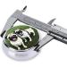 Mini Metal Pill Box - Round Travel Medicine Organizer | Funny Happy Pug Dog Design | Perfect for Purse & Pocket - Buy Online on GoSupps.com