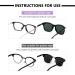 10 Pairs Soft Anti-Slip Silicone Glasses Nose Pads - Self-Adhesive Comfort Accessories for Glasses & Sunglasses (Black & White) - Buy Online on GoSupps.com