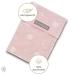 Mimuselina 2 Pack: Portable Baby Diaper Pad & Diaper Bag - Water-Repellent Foldable Dirt-Repellent - Ideal for On-the-Go Parents - Rose Dandelion Design - Buy Online on GoSupps.com