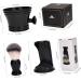Buy Hemoton Beard Care Set: Shaving Brush Bowl and Metal Stand for Men - Ideal Grooming Supplies - Buy Online on GoSupps.com