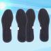 Exceart Bamboo Charcoal Shoe Insoles - Sweat Absorbent & Anti-Odor Inserts for Men & Women - 2 Pairs, Size 41 - Buy Online on GoSupps.com