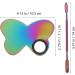Palette de Maquillage Vide Spatule Inox Palette de M lange pour Nail Art Outil Manucure Professionnel Surface Lisse Facile Nettoyer Usage Cosm tique et Artistique - Buy Online on GoSupps.com