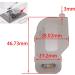 CKPSMS Brand - 2PCS XC2369051 Bobbin Hook Cover Plate for Babylock BL40 BL40A & Brother PE700 PE700II PE750D XR9000 - Buy Online on GoSupps.com