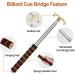 MXiiXM Retractable Billiards Pool Bridge Stick with 2 Style Replaceable Bridge Head  Pool Cue Bridge Pool Table Accessories 2 Style Bridge Head - Gold - Buy Online on GoSupps.com